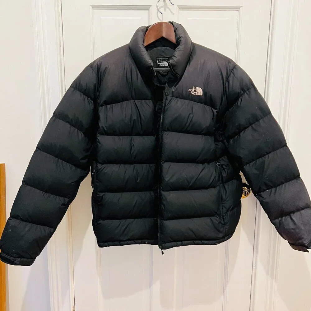 North Face Large Mens Retro 96 Nuptse 700 Down Winter Puffer Jacket Black Coat